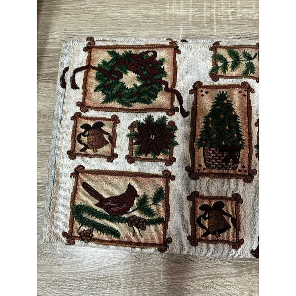 Christmas Holiday Table Mats Lot of 5‎ Red - Picture 2 of 8